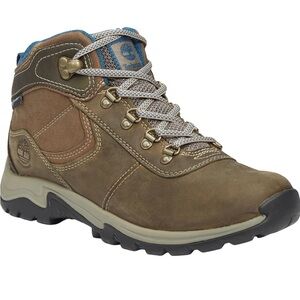 Timberland Brown and Blue Outdoor Boots